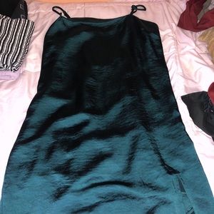 Kendal and Kylie mini slip dress with thigh slit